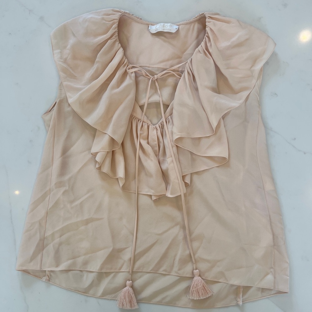 Chloe - Fresh Pink Blouse - Picture 4 of 5